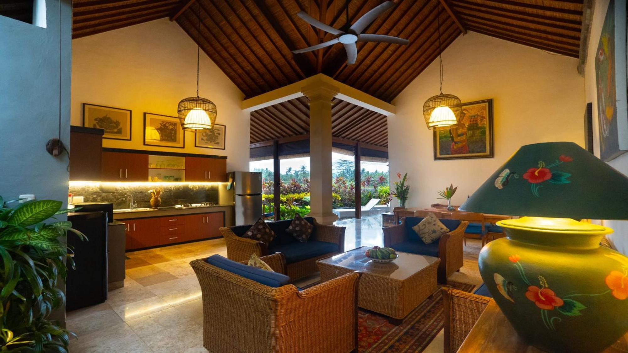 Villa Maya Ubud, Peaceful Rice Field View Exterior photo